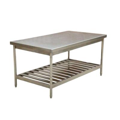 China Retail Stainless Steel Work Table For Commercial Use for sale