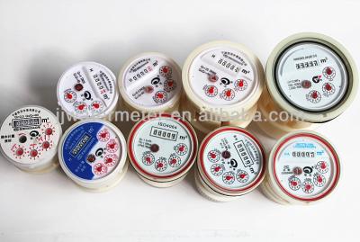 China 15mm To 50mm Plastic Wet And Dry Meter Water Dial Mechanism for sale