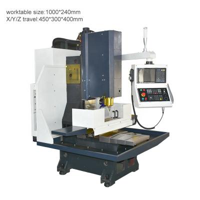 China Factory price economic mini 3 axis vertical bed type XK7124 mini cnc milling machine for sale for sale