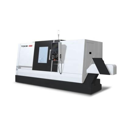 China Factory High Precision 1000mm 80mm Metal AC Spindle Bore CNC Lathe for sale