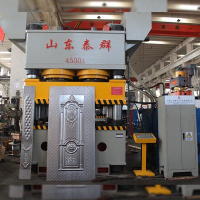 China Factory 3000 Ton Door Skin Hydraulic Press Metal Door Plate Embossing Machine Factory for sale