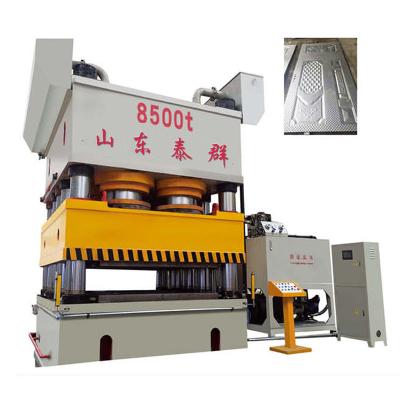 China Factory 3600 ton steel wooden doors embossed special hydraulic press machine, stainless steel door plate embossing hydraulic press for sale