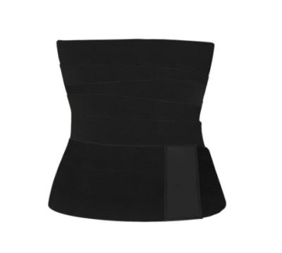 China Waist Trainer Snatch Trimmer Breathable Sweat Slimming Belt Wraps Weight Loss Corset Sauna Belt Latex Abdominal Waist Trainer No for sale