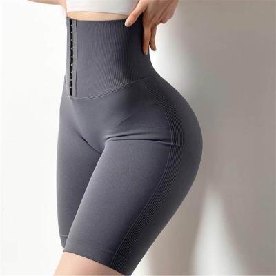 China Breathable Women Waist Trainer And Butt Lift Hangs Gaiters With High Corset Waist Yoga Pants But Pusher Waist Trainer for sale