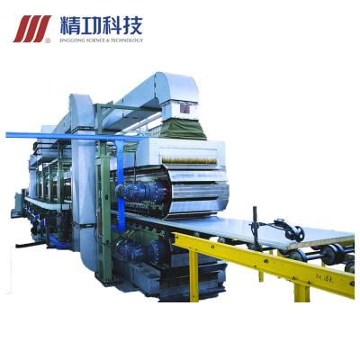 China Factory Useful Cold-rolled Steel Roof Truss Shaped PU Sandwich Machine for sale