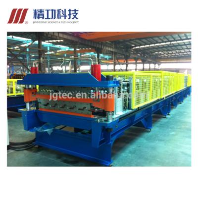 China High Quality Efficient Factory JINGGONG HVM/HLM Steel Roof Sheet Roll Forming Machine for sale