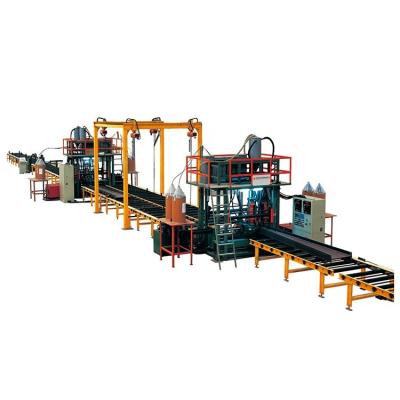 China Factory Steel Frame Metallurgy Machinery Electric Cold Corrugated H Beam Welding Machine Line for sale