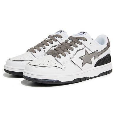 China Fashion Trend Quality Branded Men's Casual Shoes Bape Goose With Cushion Design Style Shoes Walking Running Shoe for sale