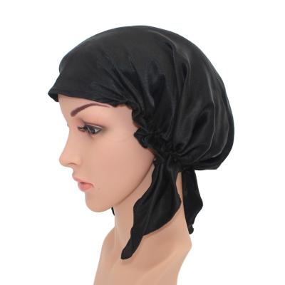 China Factory Direct Pure Mulberry Silk Hair Cap Hood Eco - Friendly For Sleeping for sale