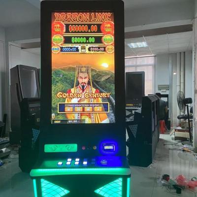 China Metal 32'/43' Inch-High Resolution Touch Screen Dragon Link Golden Century Metal Upright Slot Game Cabinet for sale