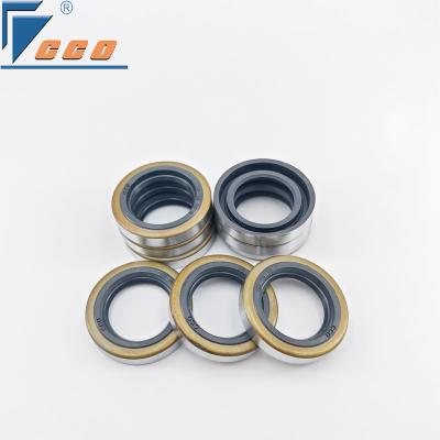 China Double Lip Oil Seals Hydraulic Pump Oil Seal Rubber Mechanical O Ring Seals for sale