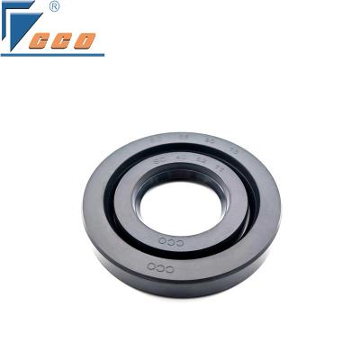 China Mechanical Servo Motor Oil Seals Nitrile Rubber Oil Seal Black And Gray for sale