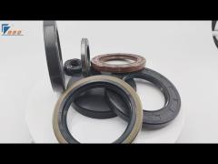 FKM NBR Rubber Oil Seal Metal Skeleton Hydraulic Oil Seals Wear Resistant