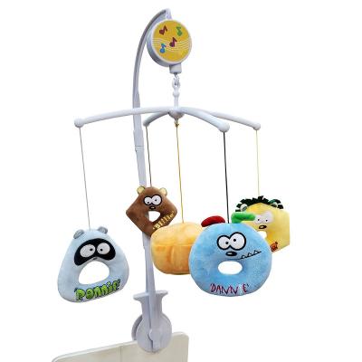 China 2021 Latest Safety Design Learning Shape Polyester Made Baby Colorful Interesting Soft Toy Musical Mobile Toy All Age for sale