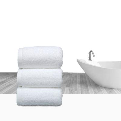 China Hotel Design Durable 100% Hand/Face/Bath Single Towel Set 21S/2 Stock Durable White Cotton/Custom Towel 400/450/500/550/600/650/700 GSM for sale