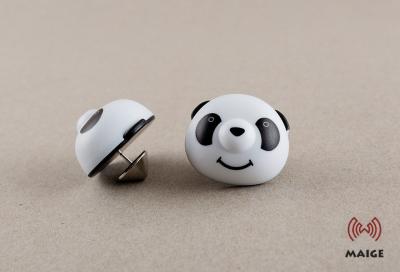 China Los niños venden las etiquetas de la seguridad al por menor de la ropa, etiqueta de la seguridad de la ropa del diseño de la panda en venta