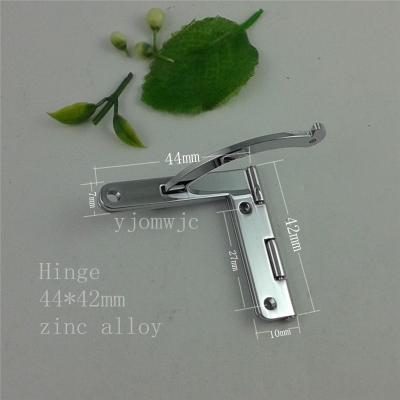 China 90 degree hinge for high quality box quadrant hinges in 44*42mm for packing box for sale