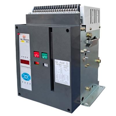 China Suction-/Fixed Type Intelligent Universal Circuit Breaker 3p 4p ACB 2000A Air Circuit Breaker CXUW1 for sale