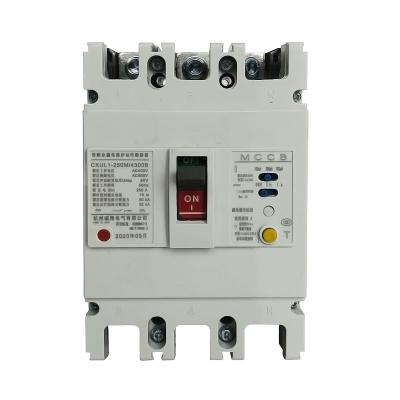 China Cast case residual leakage protection rccb current earth leakage circuit 100a elcb breaker 18-50kA for sale