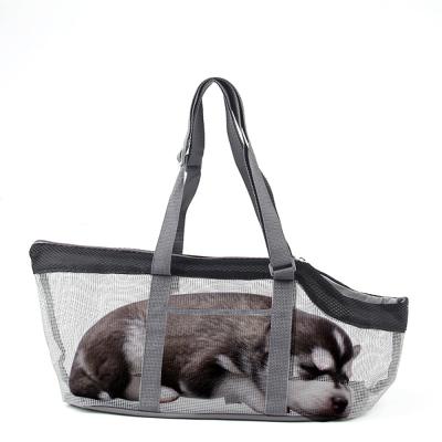 China Breathable Pet Carrier Bag Dogs And Cats Bag For Small Dog Carrier Comfortable Breathable Soft Carrier Bag for sale