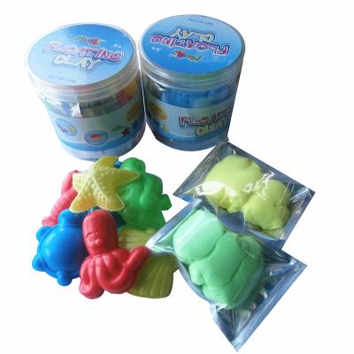 China Non-Toxic Toys Factory Educational Safety Dry Toys Children's Clay Air Clay Playdough/Wholesale Floating Mud Foam Clay With Accessories for sale