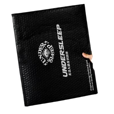 China Waterproof Customized Shockproof Mailing Messenger Packaging Bag Logo Printed Color Plastic Aluminum Foil Mail Bubble Envelope for sale