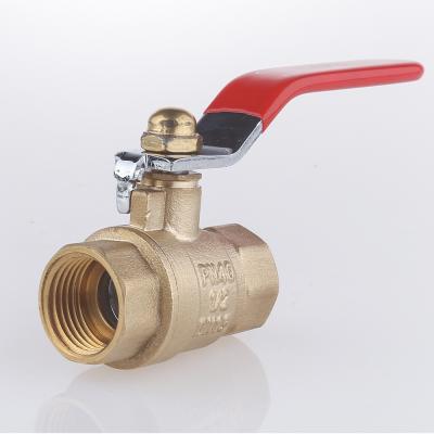 China New Product Home Kitchen Overall Wrench Screw Down Water Threaded Forged 1/2 Inch Rotary Handles Brass Mini Cock Ball Valve for sale