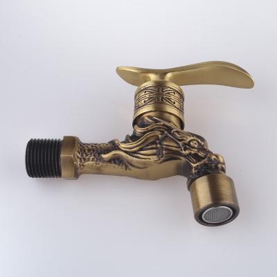 China China Top Quality Low Price Thermostatic Small Switch 1/2 Inch Faucets Kitchen Faucet Bibcock Faucet Wall Mounted Water Saving Brass Fauc for sale