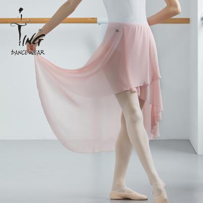 China tutu & Adult Multicolor Irregular Skirts Ballet Dress Chiffon Ladies Dancing Skirt for sale