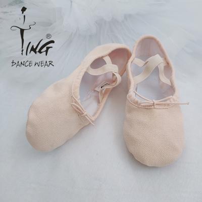 China Wholesale Custom Microfiber Dancing Soft Flat Kids Comfortable Ballet Canvas Shoes,Dancing Shoes General-1 for sale