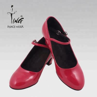 China Modern PU Women's Latin Dance Shoes for sale