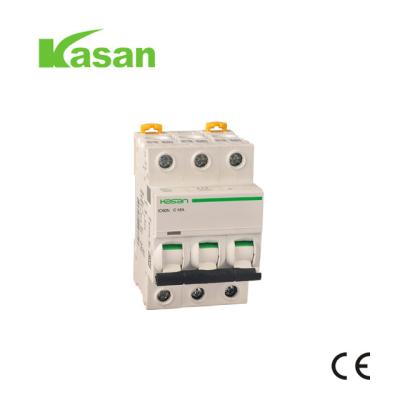 China Acti A9 IC65N 1P 1P+N 2P 3P 4P Miniature Circuit Breaker MCB 63A for sale