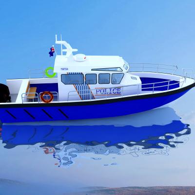 China Tai Xin Brand New Design High Speed ​​Police Boat/Aluminum Pilot Boat For Sale for sale