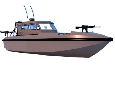 China Tai Xin Brand 12.3m Aluminum Patrol Aluminum Rescue Boat for sale