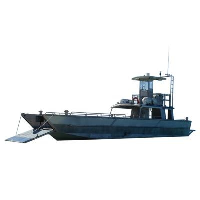 China Professional fishing aluminum landing craft with flybridge for sale