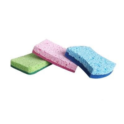 China Sustainable Cellulose Sponge Dishwashing Sponge Eco Friendly Topeco Clean For Kitchen Cellulose Sponge Pad for sale