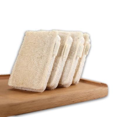 China Eco-friendly Sustainable Loofah Sponge Topeco Loofah Kitchen Loofah Wood Pulp Natural Bulk Cellulose Sponge and Loofah for sale