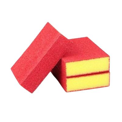 China Kitchen Viable Sponge Carborundum Sponge Topeco Wonderlife Clean Derusting Emery Sponge Rub For Pans Nano for sale