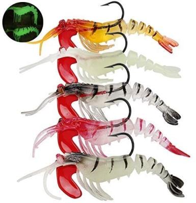 China Strip BUBBLE Fishing Strip Shrimp Artificial Plastic Soft Lure Bait for sale