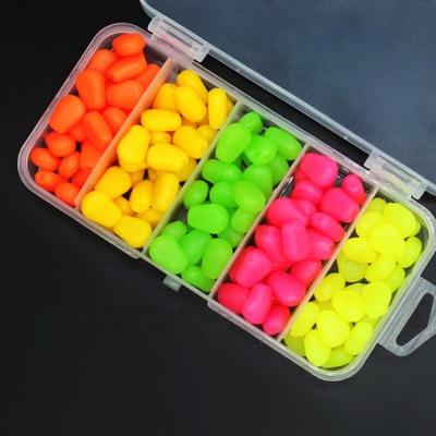 China PVC BUBBLE FISHING Different Color 150pcs Corn Lure Sinking Set Fishing Lure Set for sale