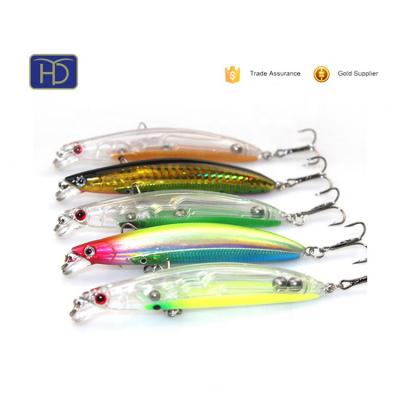 China Plastic Hard Plastic Fishing Tackle Lure Lure Big Game Minnow for sale