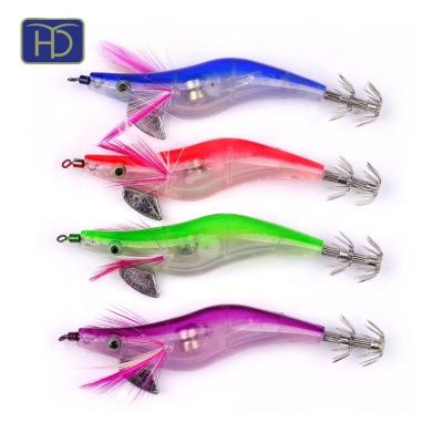 China New Design YL20-SJ-003 General Electronic Shrimp LED Fishing Jigs With Battery for sale