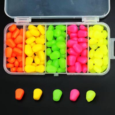 China PVC BUBBLE FISHING Different Color 150pcs Corn Fishing Lure Sinker Set for sale