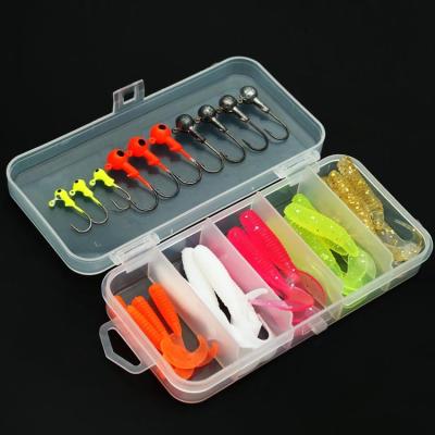 China BUBBLE FISHING 35PCS Fishing Lure Set With Jig Head YL20-SET-008 for sale