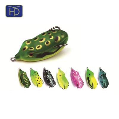 China Best PVC Design Plastic 13g PVC Fishing Soft Frog Lure for sale