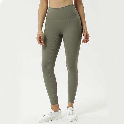 China 2022 Breathable Gym Leggings For Women High Waist Butt Lift Workout Sports Lady Yoga Pants Oem for sale