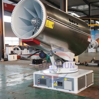 China 80m Dust Suppression Water Cannons / Agriculture Dust Suppression Sprays for sale