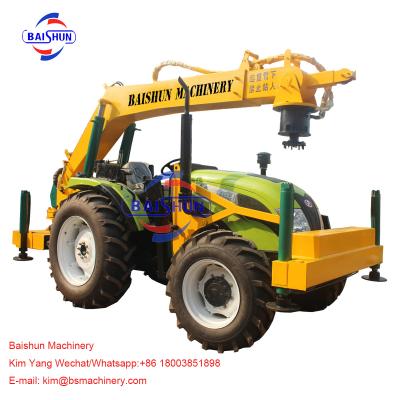 China 110HP tractor Opgezette Pool-Bouwmachine met Kraan en Avegaar Facultatieve Kleur Te koop