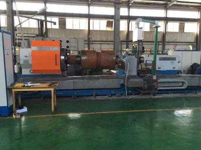 China High Precision CNC Horizontal Lathe Machine / Roll Turning CNC Heavy Duty Lathe for sale