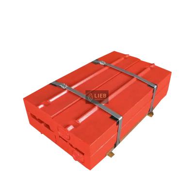 China High Efficiency Low Cost Impact Crusher Blow Bar Impact Crusher Wear Parts Manganese Chrome Alloy Impact Crusher Parts for sale